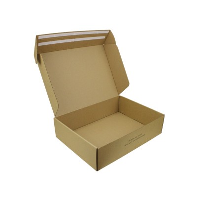 Hot Sale Free Sample Full Color Printing Corrugated Small Paper Natural Color Recycled Shipping Box For Packing Tool